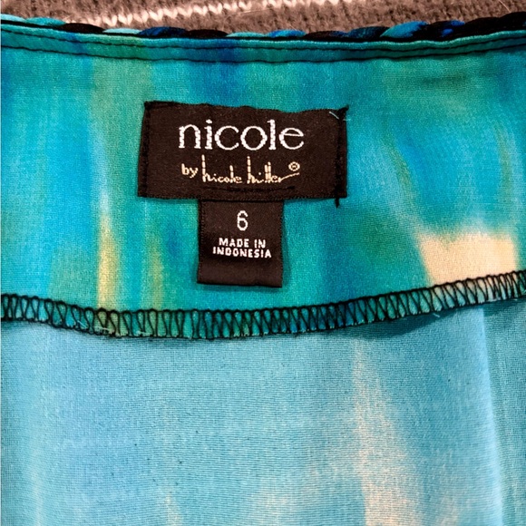 Nicole Miller Caftan Dress Size 6 - Picture 8 of 8